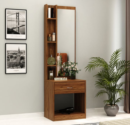 Modern Dressing Table with Mirror for Bedroom and Home Furniture