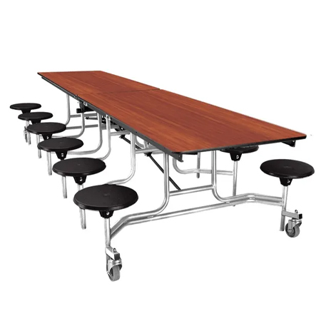 Cafeteria Rectangle Table for Office Dining Area and Canteen Furniture